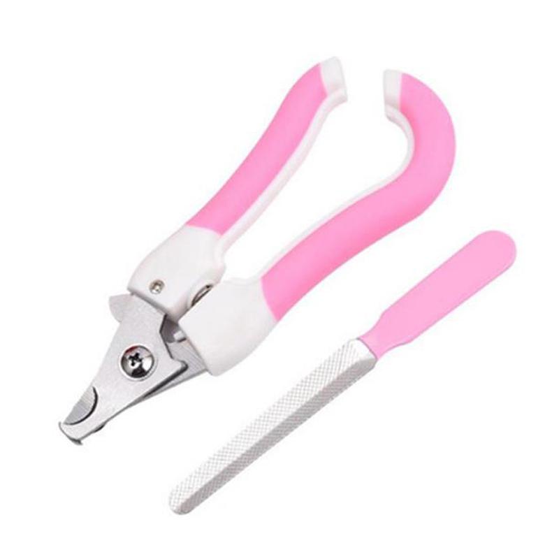 Professional Pet Nail Clipper Stainless Steel Dog Cat Nail Trimmer Labor-Saving Nail Clipper Convenient Cat Grooming Supplies