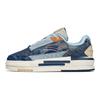 Anta Aotu Thick Sole Non-Slip Low-Top Skate Shoes Men Sneakers Denim-Blue 912218065-1