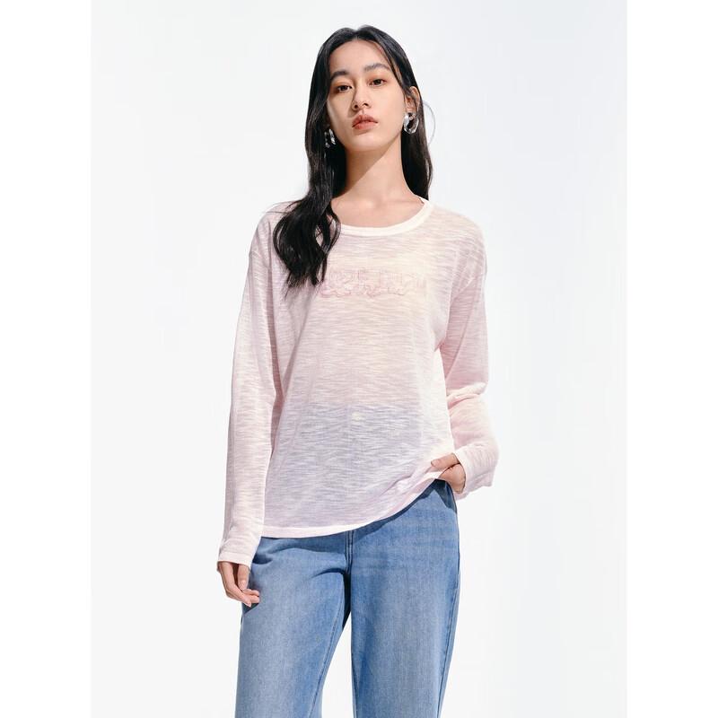 

PEACEBIRD Women s Loose Knit Long Sleeve Top L