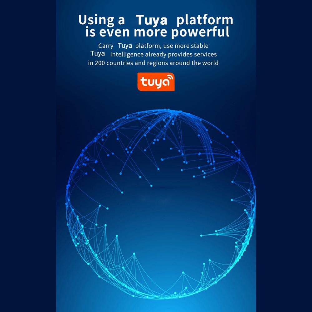 Tuya WIFI trådløs ringeklokke Kamera fjernkontroll videoringeklokke med ringeklokkestøtte APP-kontroll 2-veis o