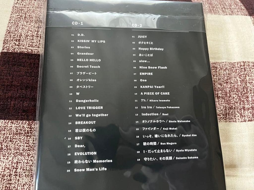 [USED] Snow Man THE BEST 2020-2025 (Regular Edition)