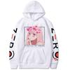 Darling In The Franxx Zero Two Hoodie Men Women Harajuku Pullover Street Wear Unisex Autumn Winter Plushed Sweater