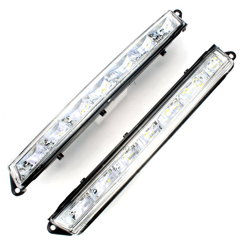 LED DRL Daytime Running Light  Fog Lamp For Benz X164/X166 GL320/350/450/550 2007 2008 2009 2010 2011 2012 2013 Car Accessories