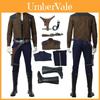 Neuer Film Solo A Star Wars Story Cosplay Kostüm Herren Han Solo Premium Qualität Set