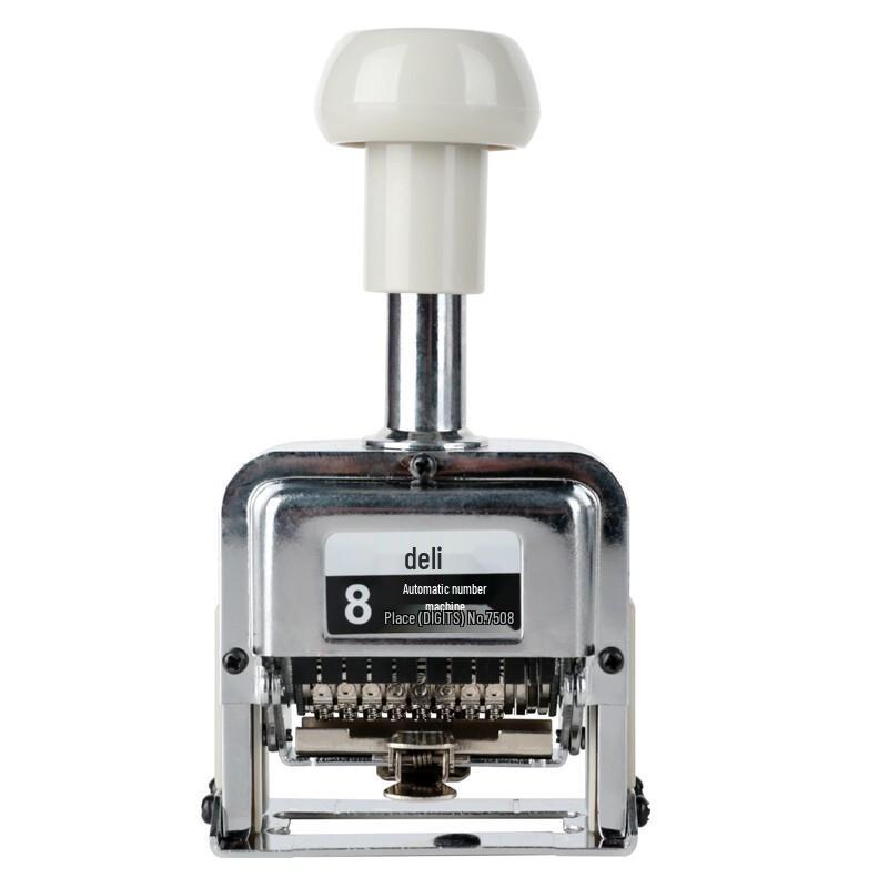 Deli 8-Digit Automatic Numbering Machine