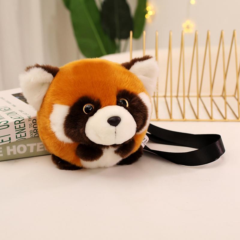 TreasuringU New Cartoon Animals Plush Toys Cute Tiger Stuffed Bags Koala Plush Shoulder Bags Birthday Gifts