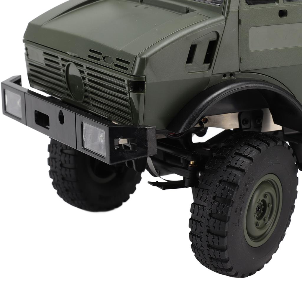 1:12 Full Scale RC Truck 2.4G Remote Control RC Climbing Car 4 Wheel Drive Off Road RC Car with Lamp Set for Kids