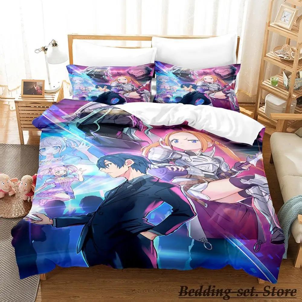 Ssss Gridman Bedding Set Single Twin Full Queen King Size Bed Set Adult Kid Bedroom Duvetcover Sets Anime Parure De Lit Bed
