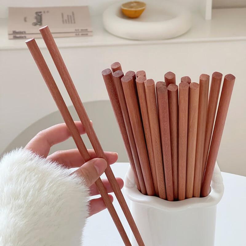 Zuozhixun Red Cherry Wood Chopsticks Gift Set