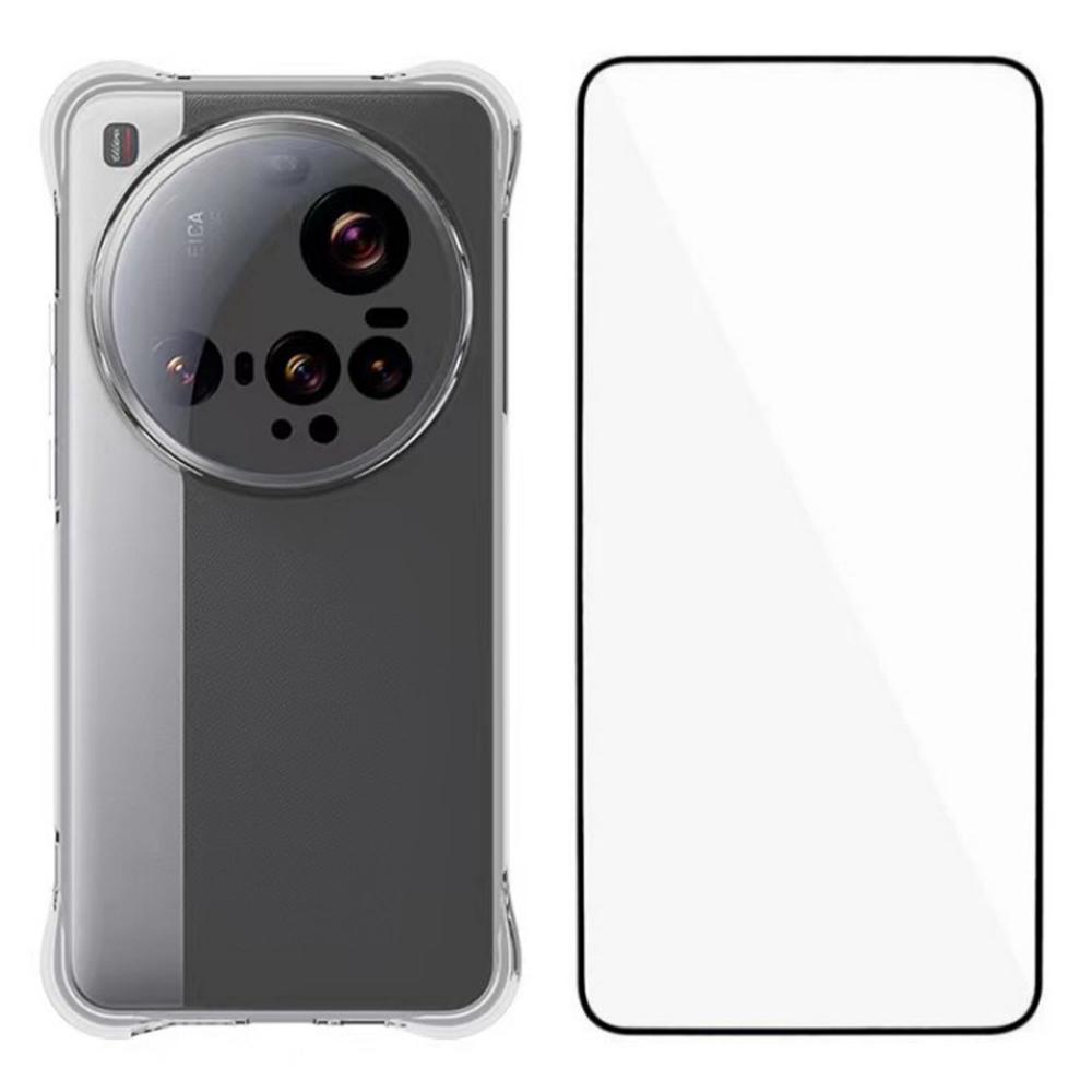 

WANLONFENG WL Series for Xiaomi 15 Ultra Case 2.0mm TPU Phone Cover with Tempered Glass Film Type A