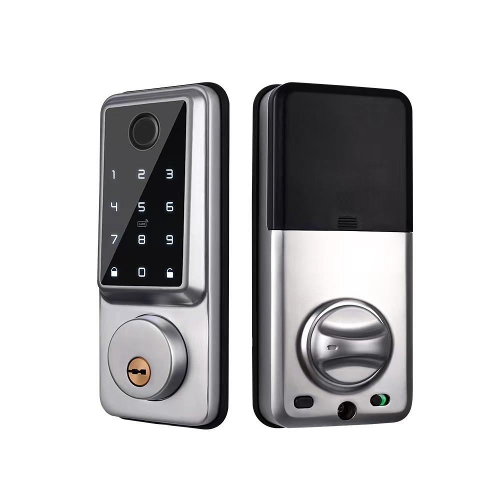 WiFi Fingerprint Smart Lock Indoor Password Wooden Door Lock APP Remote Operation Door Lock