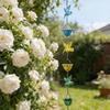 Retro Metal Rain Chain With Hummingbird Design For Easy Installation Outdoor Gutter Downspout Garden Decoration Piece