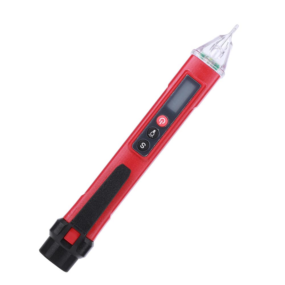 Digital NonContact Current Voltage Detector Test Pen Measuring Instrument AC121000V(Red Black )