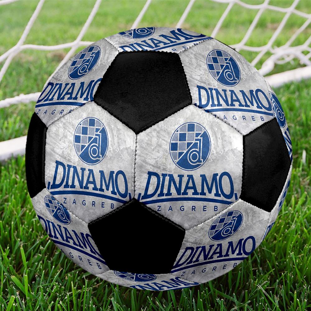SIZE 5 GNK Dinamo Zagreb Soccer Ball Colorful All Ages Machine Stitched PVC Competition Ready Durable High-Bounce