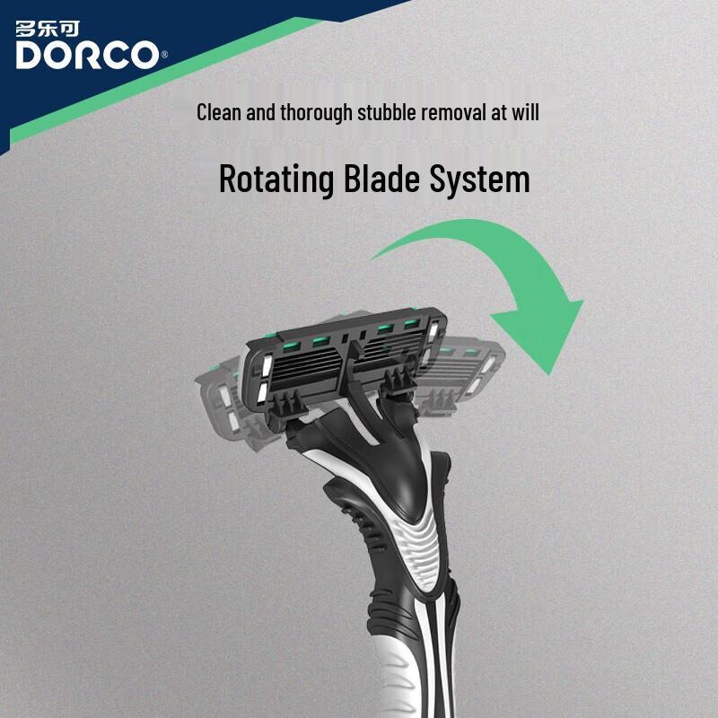 Dorco 6-Blade Portable Manual Razor