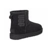 UGG Classic Mini UGG Rubber Logo 'Black' Women's Sneakers 1108231-BLK