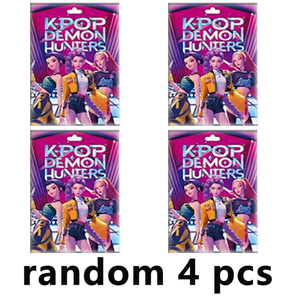 Anime Kpop Demon Hunters Figure Model Toy PVC Cartoon Gaming Peripherals Desk Decoration Collection Figures Model Toy For