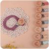 Fabric Baby Pacifier Clip Holder Hand-woven Pacifier Clips Baby Toys Anti-loss Clip Infant Newborn Nursing Tools Accssories New