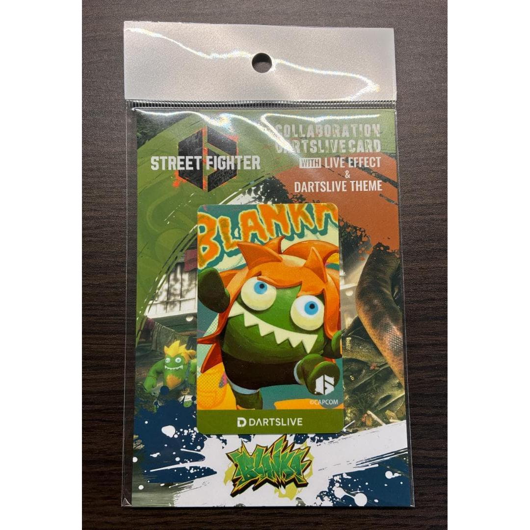 Used New Limited Edition Street Fighter 6 Darts Live Card Blanka