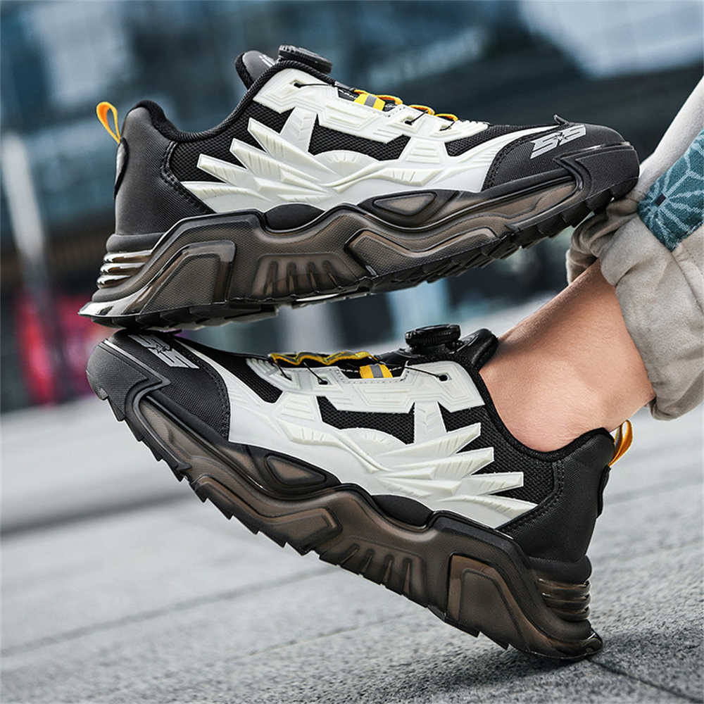 Fashion Two Tone Black Men's Gray Shoes Training Sneakers 45 Size Genuine Sports Kit Shoos Particular Badkets Krasovka Snearkers