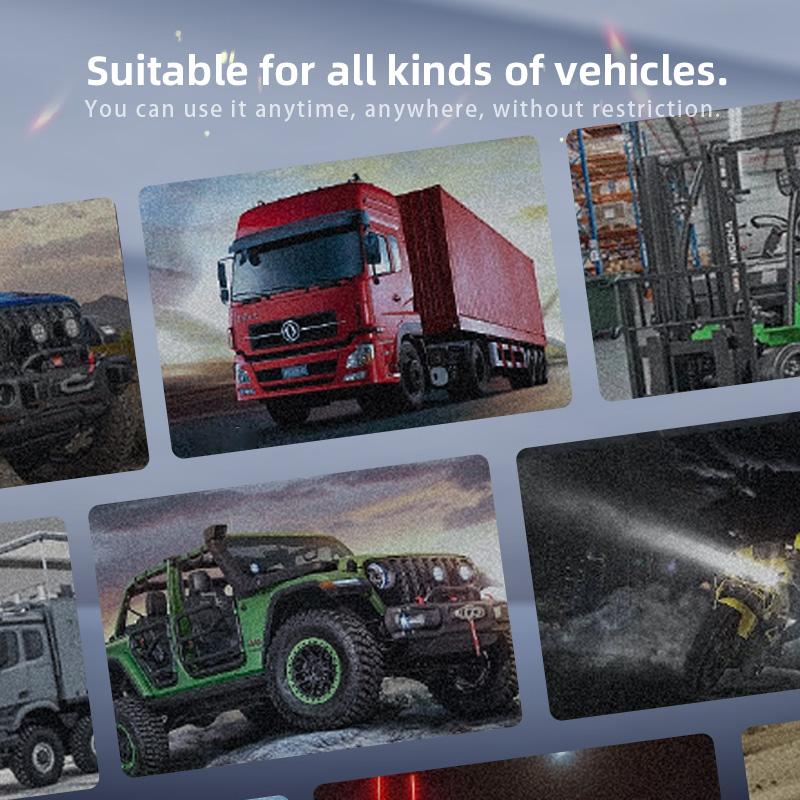 Listwa świetlna LED do samochodów, motocykli, świateł przeciwmgielnych, reflektorów, reflektorów, niebieskich oczu anioła, DRL, ciężarówek, terenówek