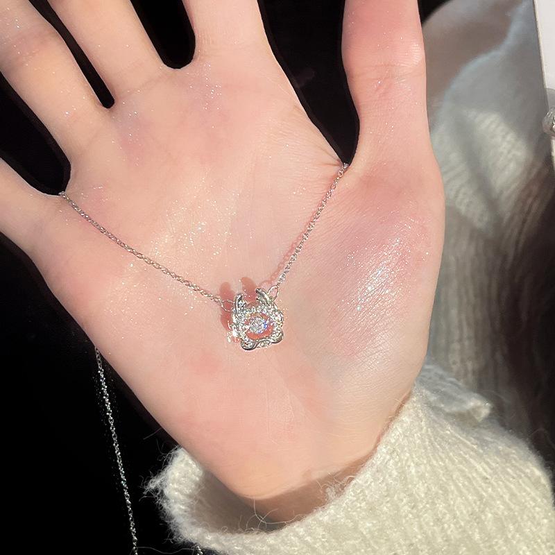 

Оригинальное ожерелье Linglong со знаком зодиака, женская легкая роскошная модная цепочка на ключицу из нержавеющей стали