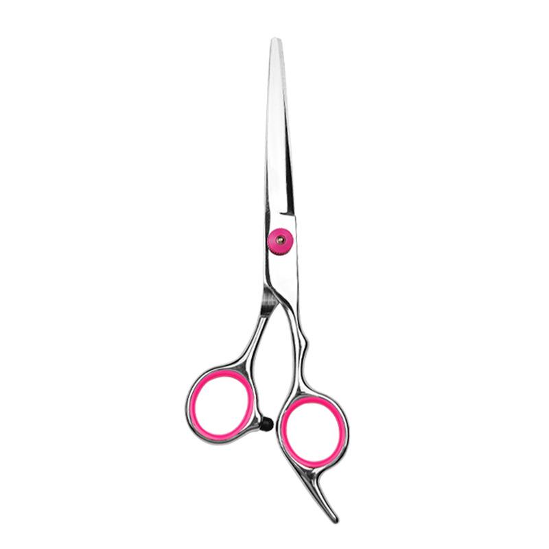 Stainless Steel Hairdressing Scissors Set: Straight, Serrated, and Thinning Shears