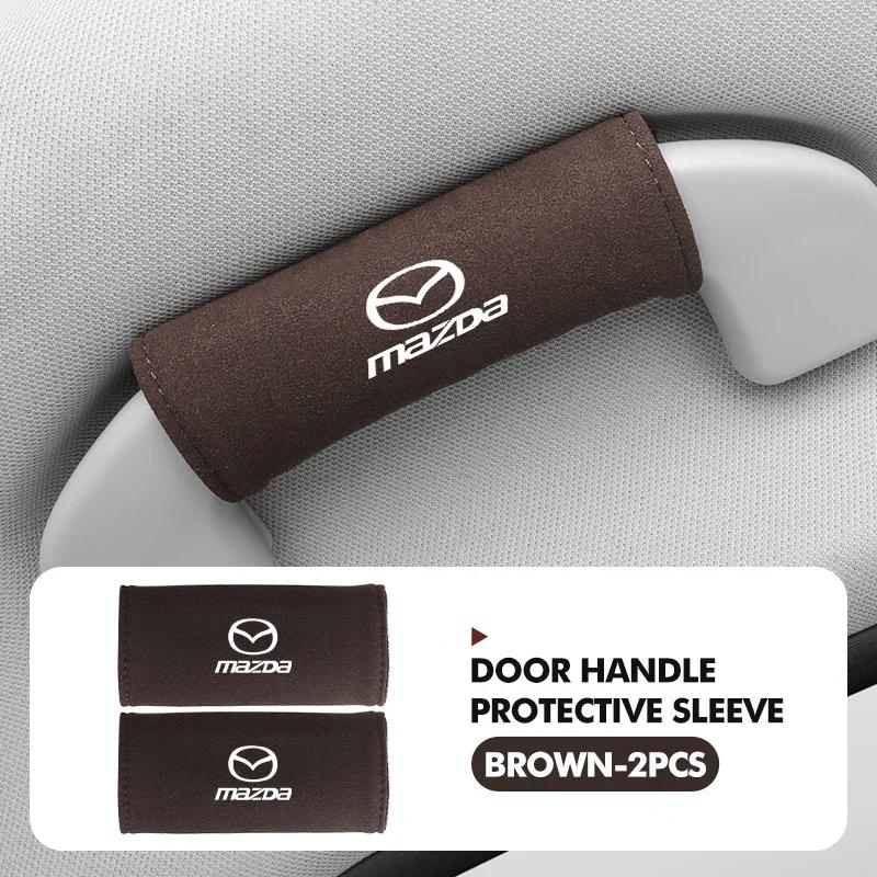 

2025 Hot 2pcs Car Roof Handle Gloves Protector Interior Accessories For Mazda 6 3 CX5 5 2 323 CX7 Demio Atenza Axela MX30 CX30 C