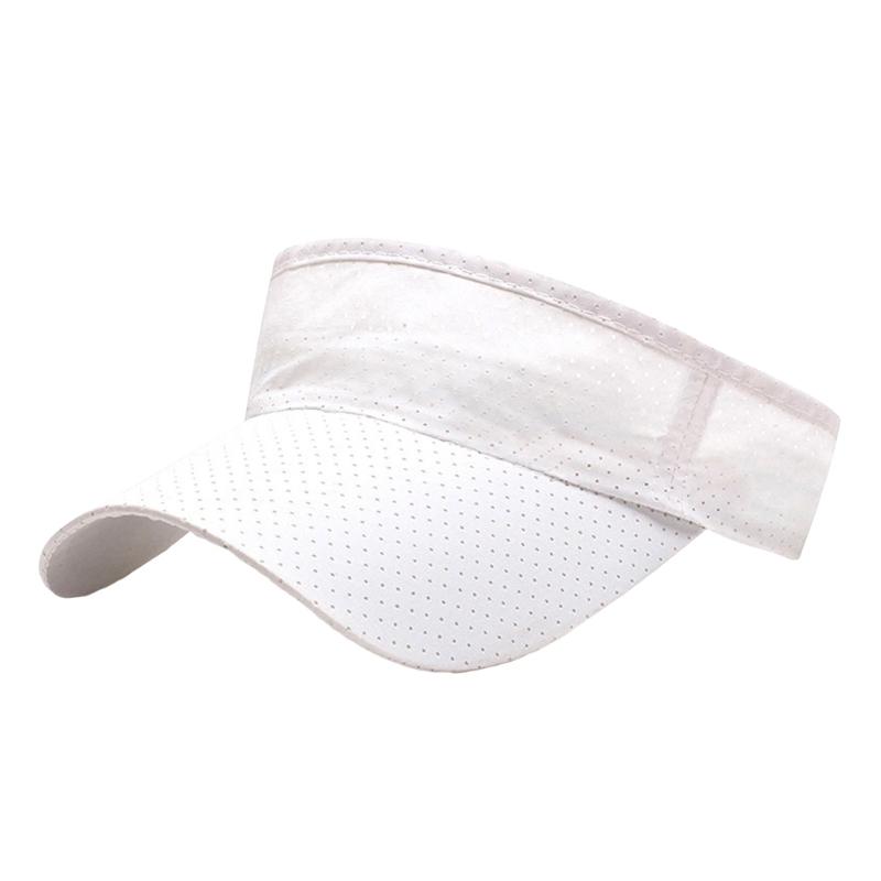 

Breathable Sunproof Hat with Mesh Ventilation Design Open Top Hat for Travel Use белый