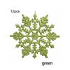 12 Pieces Home Office Hotel Indoor Outdoor Portable Christmas Snowflake Decoration Living Room Bedroom Decor Party