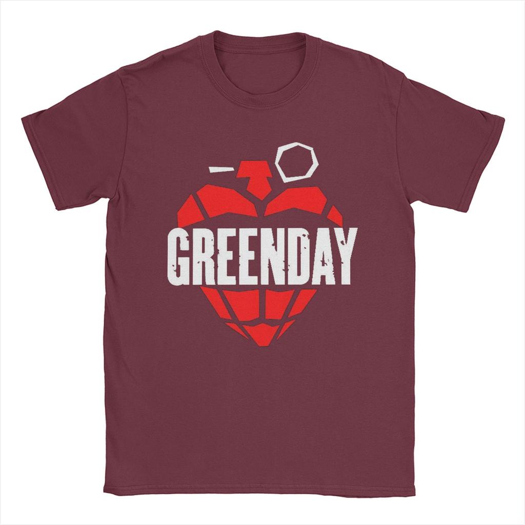 Mens Womens G-Green Day Punk T Shirt Cotton Graphic Printed T-Shirt Band Clothing Outfits