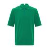 Mens Alzheimer Care T-Shirt Open Back Overlap Short Sleeve Lapel Zipper Neck Adaptive Top
