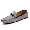Fashion Summer Men's Suede Loafers Comfortable Man Flats Casual Mens Shoes Men Breathable Slip-On Soft Leather Driving Shoes for Men