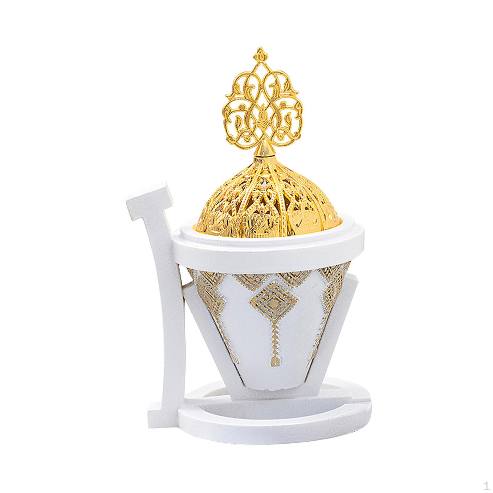 Elegant Incense Burner Set with Lid - Aromatherapy Home Decor