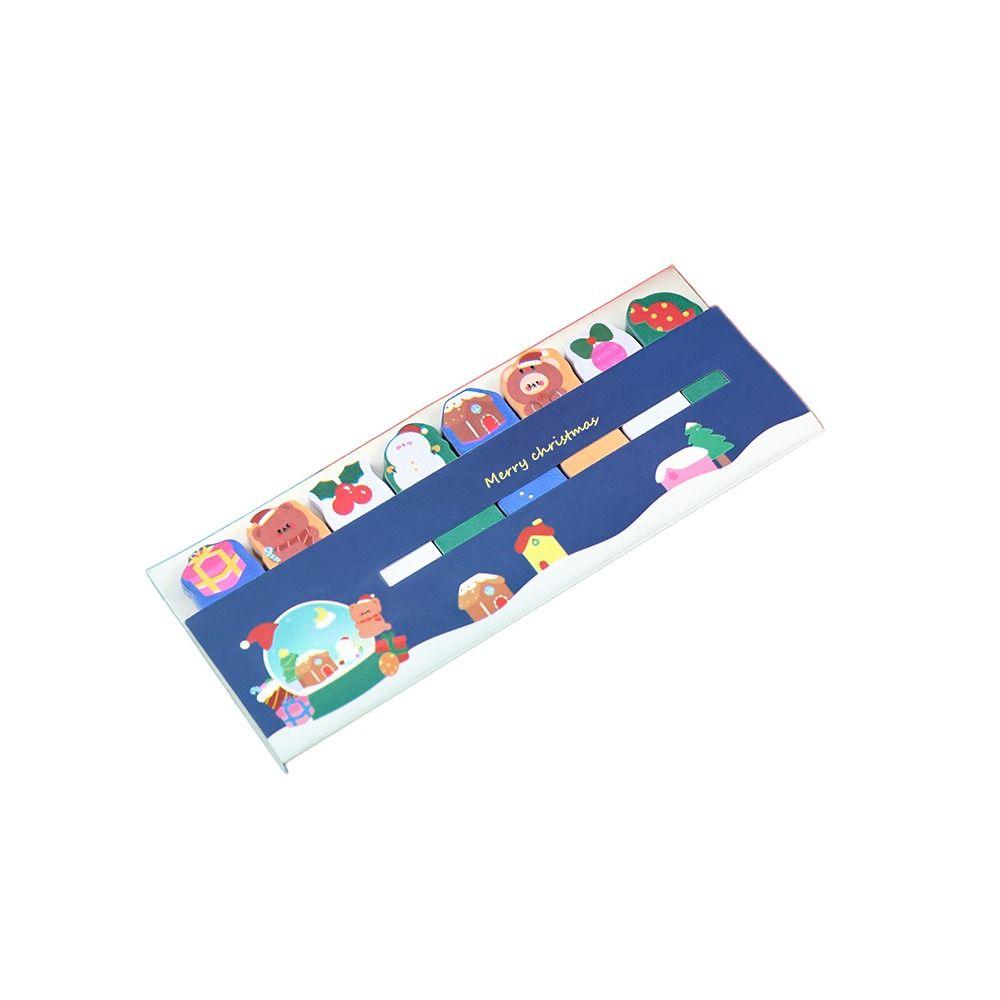 120 Sheets Christmas Memo Pad Notepad Label Note Study Supplies Christmas Sticky Notes  Xmas