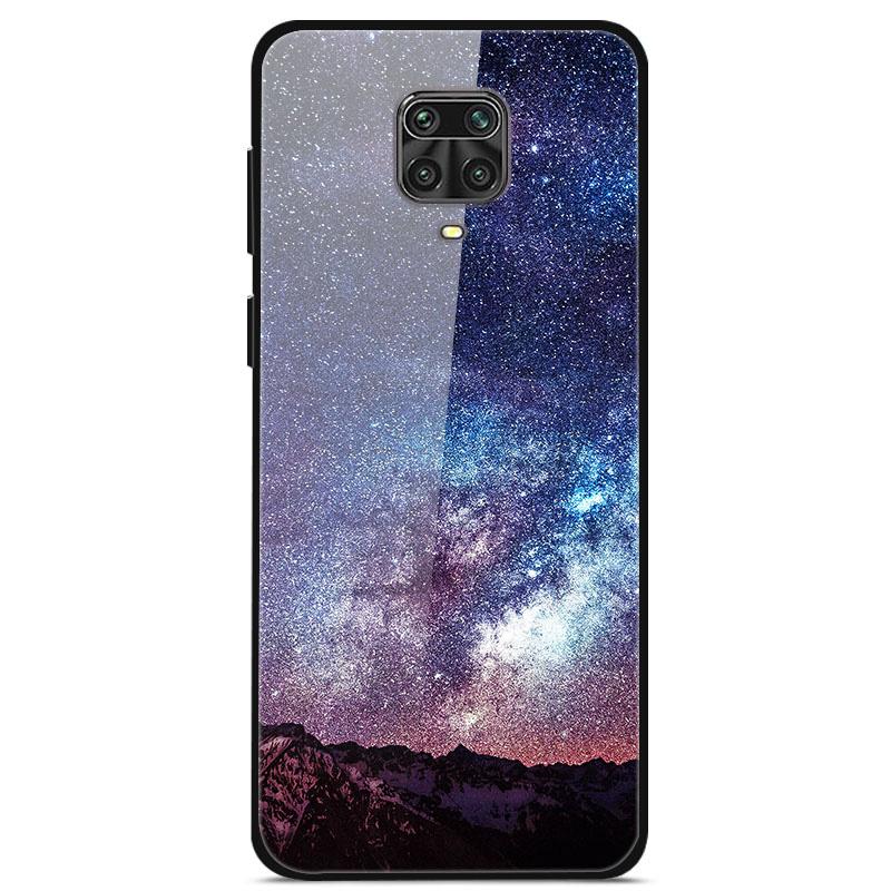 Tempered Glass Case For Xiaomi Redmi Note 9S Cover Soft Bumper Hard Glass Case For Xiaomi Redmi Note 9 S 9S Pro Max Phone Case