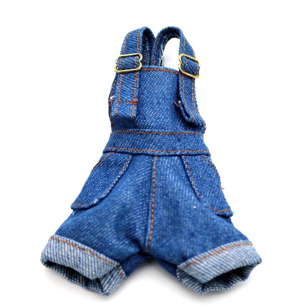 Cloth Doll Suspenders Trousers Outfit Crop Top Funny Children