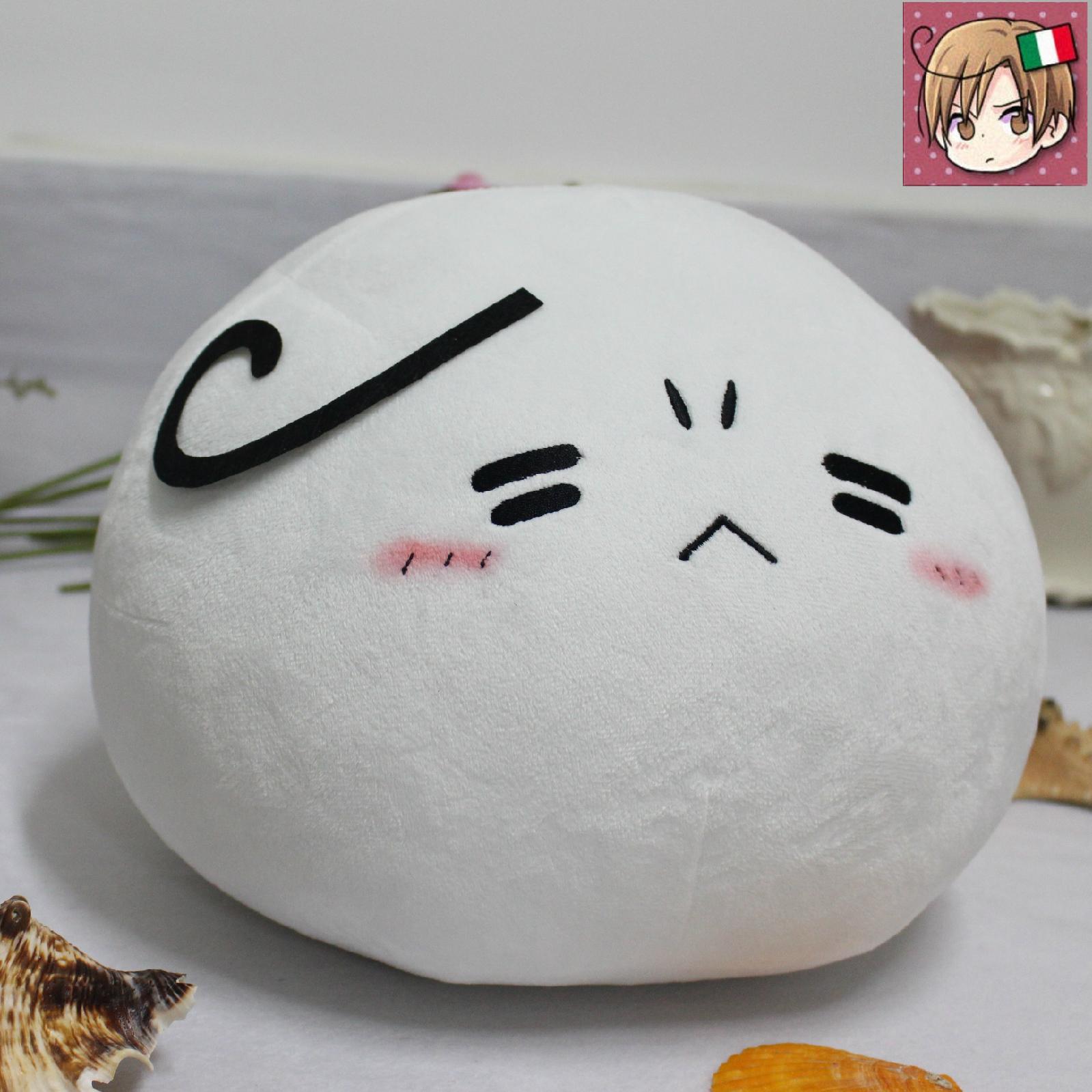 Anime Hetalia Axis Powers Polandball Pluche Kussen Kussen Alfred F. Jones Country Cosplay Pluche Pop Fans Speelgoed 25cm white