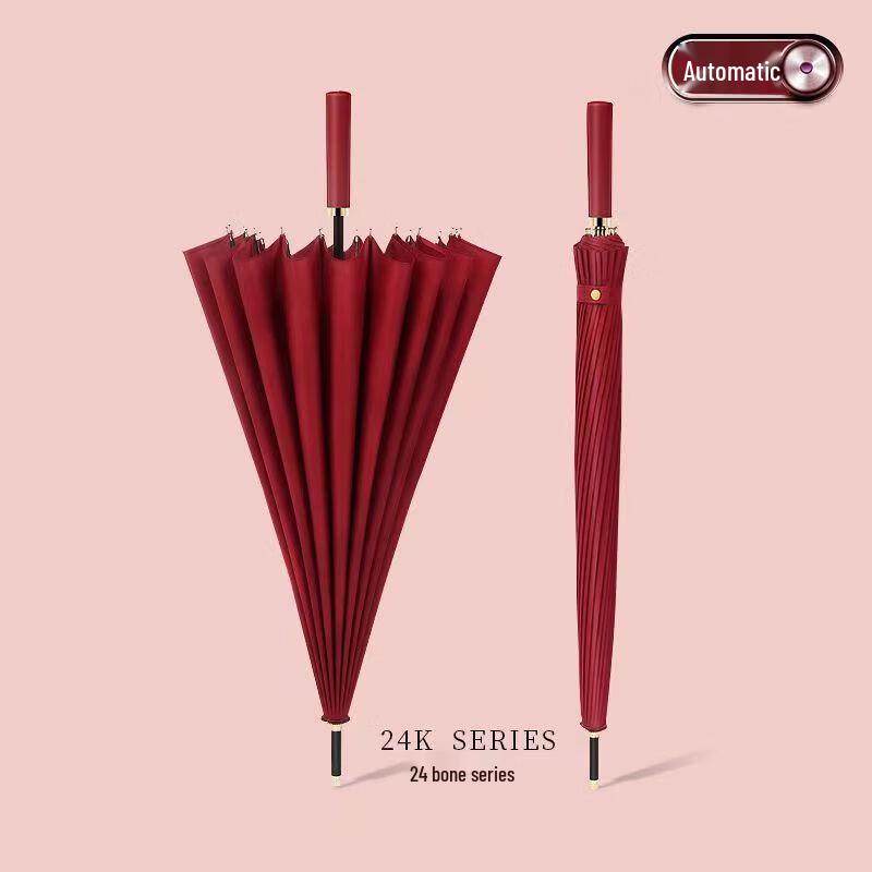 Fengxun FXHJ02 Extra-Large 24-Bone Semi-Automatic Straight Umbrella