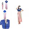 One Piece Nico Robin Rock Anime Cosplay Kostüm Halloween Oberteile Dekoriert Perfekt Für Comic Ausstellungen Und Party Events.