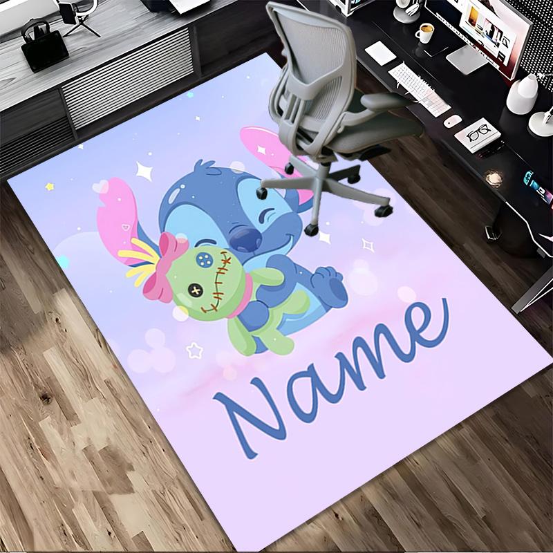 Personalized Name Island Paradise Living Room Non-Slip Area Rug Soft Carpet for Bedroom Kids Playroom Sofa Office Home Decor Doormat