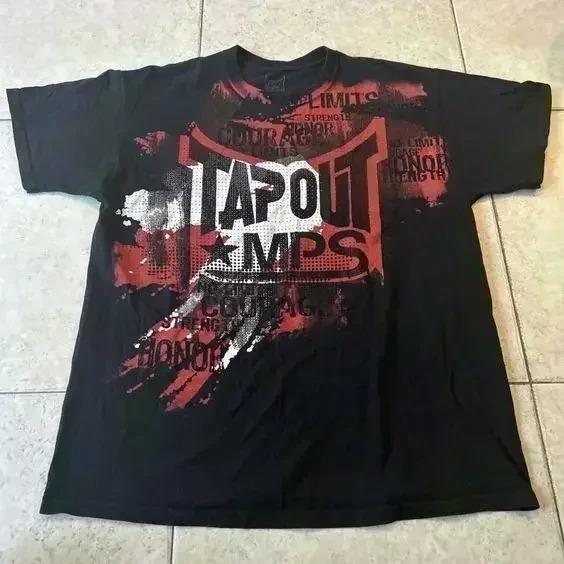 2026 2000s Spartan Red Tričko Pánské Dámské Street Americká Móda Retro Potisk Tričko Hip Hop Streetový Trend Pár Triček Y2K