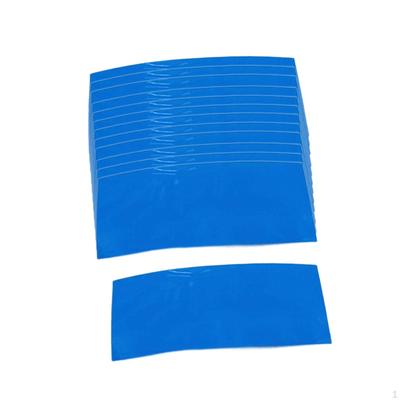 100 Pieces Heat Shrink Tubing Battery Wrap Cover Shrinkable Wire Tube for Electrical