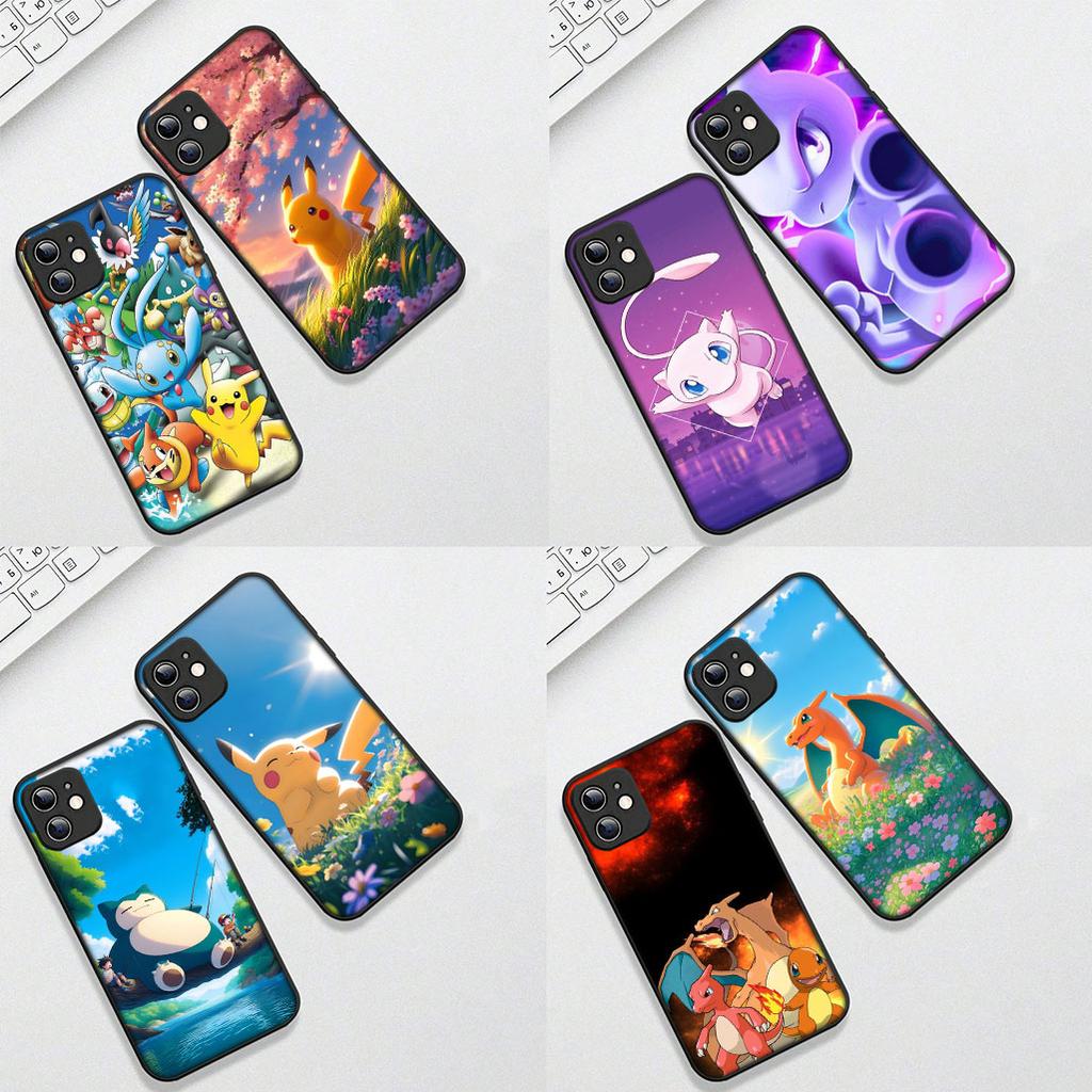 Protective Cover for Xiaomi Poco C75 C65 C85 X7 X6 M8 F7 F8 Ultra F6 Pro Casing Phone Case Charmanders P-Pikachus Mewtwos Mews
