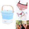 Portable Foldable Washing Machine Large Capacity Low Noise   Small Washer for Home