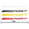 4Pcs Sport Stripe Car Sticker DIY Wheels Rims Reflective Decorative Stickers Car Styling Automotive SUV Decals Supplies