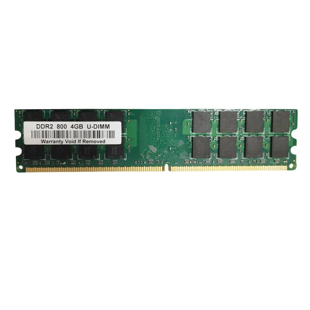 DDR2 Desktop Memory Bar 240Pin 4GB RAM 800MHZ Data Transmission Circuit Module Board Replacement for AMD Motherboards