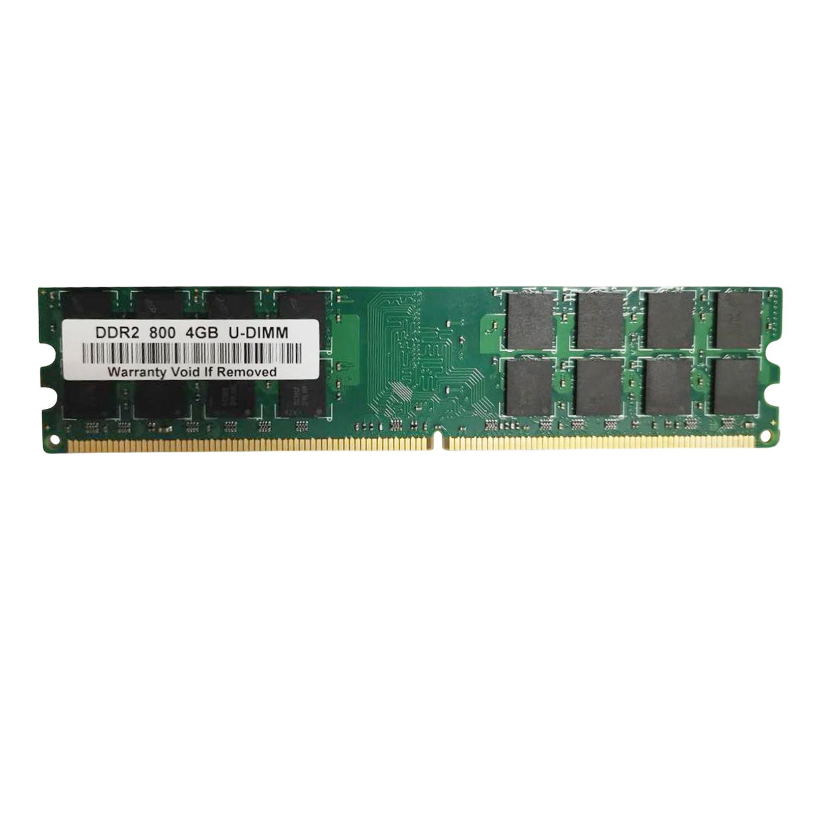 Mfyspace Ddr2 Desktop Memory Bar 240Pin 4Gb Ram 800Mhz Data Transmission Circuit Module Board Replacement For Amd Motherboards