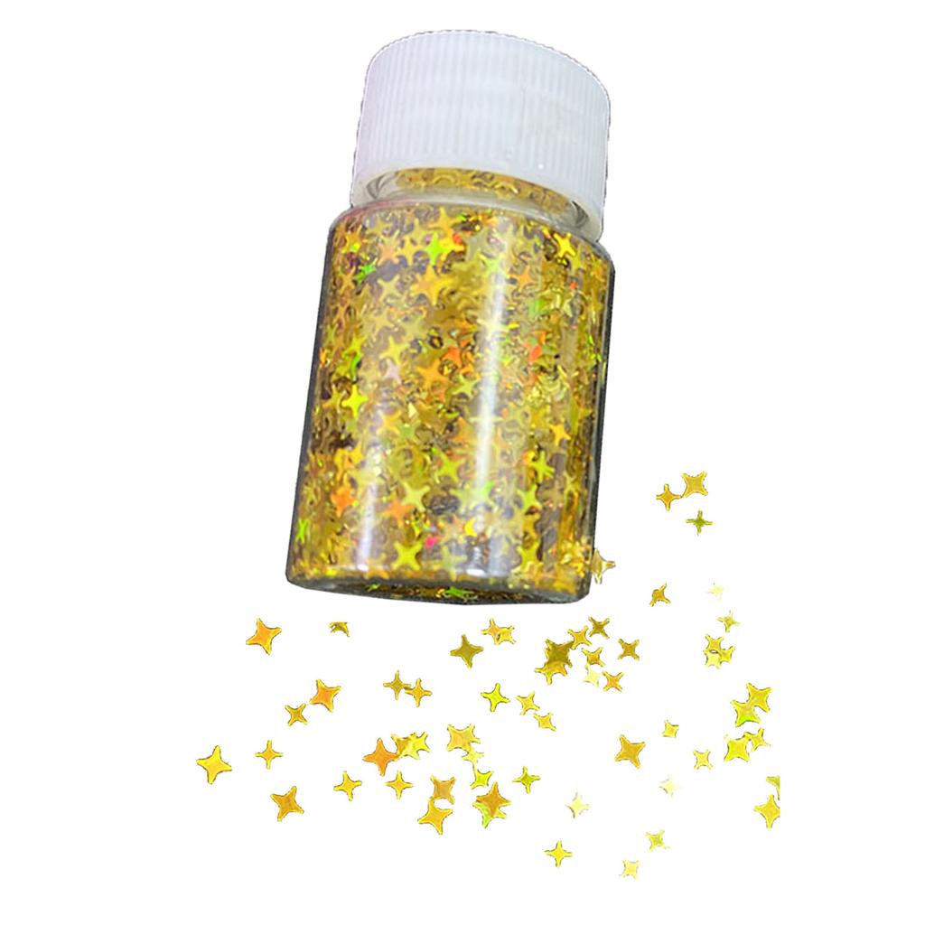 Laser Nail Glitter Holographic Nail Sequins Resin Mold Fillers Pailfor Nail Art Decor Face Body Nail Decals DIY Crafting