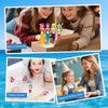 4pcs Mermaid Water Toys Glow In the Dark For Children's Gifts